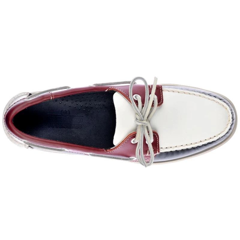 Spinnaker Portland Doscksides - Scarpe Da Barca Uomo - SEBAGO - Rosso/Navy/Bianco 5 Spinnaker Portland Doscksides - Scarpe Da Barca Uomo - SEBAGO - Rosso/Navy/Bianco - immagine 3