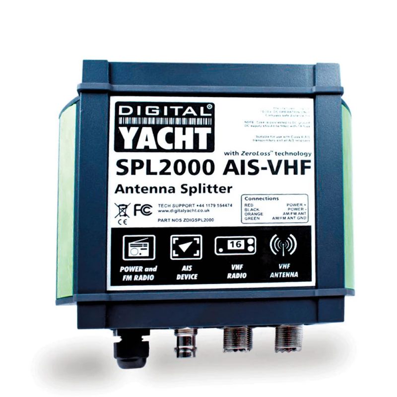 Splitter D'antenne VHF SPL2000 - DIGITAL YACHT 4 Splitter D'antenne VHF SPL2000 - DIGITAL YACHT - immagine 2