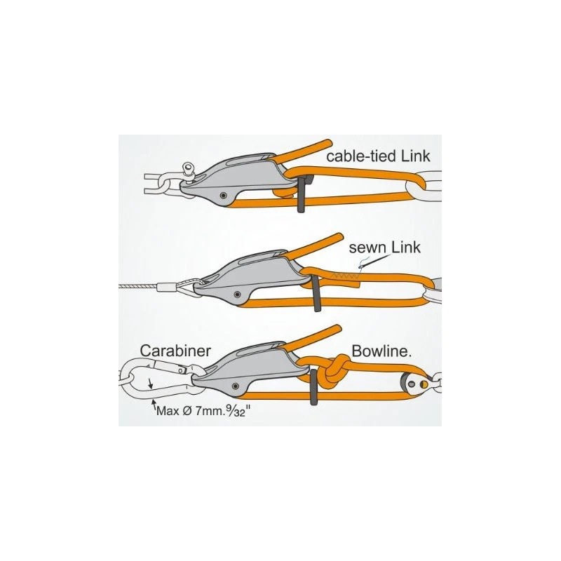 Strozzascotte Clamcleat Per Trapezio - CL253AN 4 Strozzascotte Clamcleat Per Trapezio - CL253AN - immagine 2