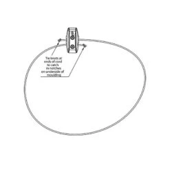 Support Cordages Et Tuyaux - RAILBLAZA -ORANGEMARINE support cordages et tuyaux railblaza 2