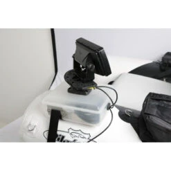 SONDA E PORTA SONDA PER TUBO GALLEGGIANTE + BOX BATTERIA 17 SONDA E PORTA SONDA PER TUBO GALLEGGIANTE + BOX BATTERIA -ORANGEMARINE support sonde float tube boite 6