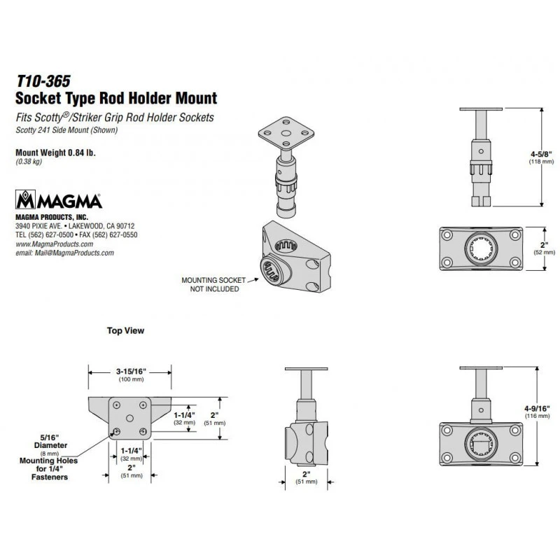 Magma Supporto Per Barbecue Con Attacco Su Porta Canne 5 Magma Supporto Per Barbecue Con Attacco Su Porta Canne - immagine 3