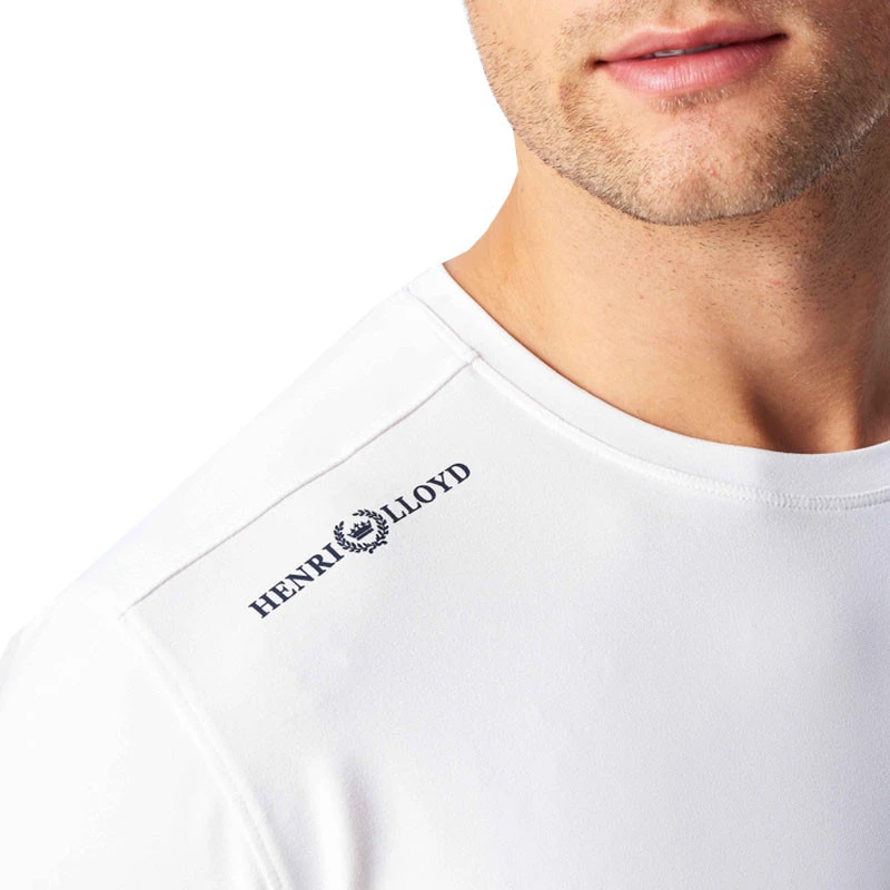 T-shirt Dri-fast Ls - Bianco - Henri Lloyd 4 T-shirt Dri-fast Ls - Bianco - Henri Lloyd - immagine 2