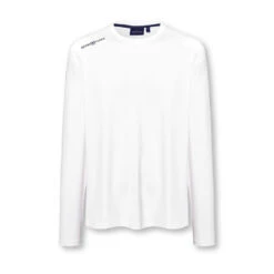 T-shirt Dri-fast Ls - Bianco - Henri Lloyd