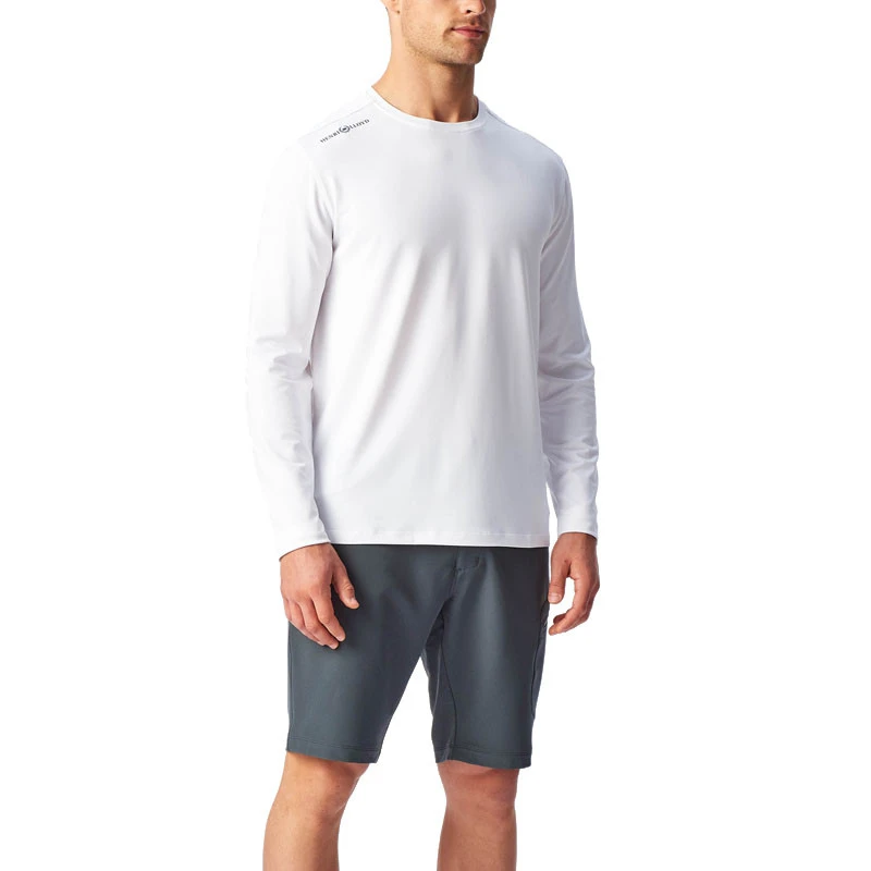 T-shirt Dri-fast Ls - Bianco - Henri Lloyd 9 T-shirt Dri-fast Ls - Bianco - Henri Lloyd - immagine 7