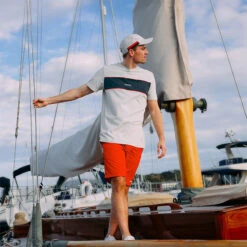 T-shirt Edizione Limitata 1964 Platinium/navy - Musto -ORANGEMARINE t shirt edition limitee 1964 platinium navy musto 2