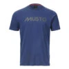Maglietta Con Logo - Blu - Musto 2 Maglietta Con Logo - Blu - Musto -ORANGEMARINE t shirt logo blu musto