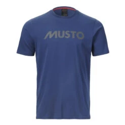 Maglietta Con Logo - Blu - Musto