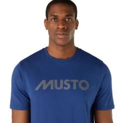 Maglietta Con Logo - Blu - Musto -ORANGEMARINE t shirt logo blu musto 5