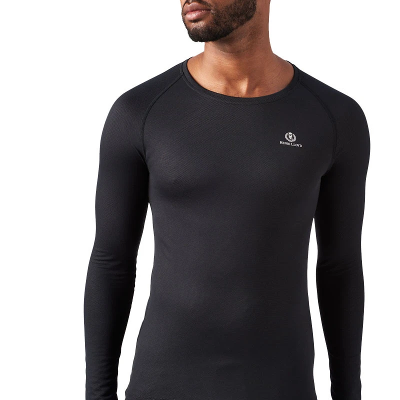 T-shirt Nts Aktiv Light Ls - Nero - Henri Lloyd 3 T-shirt Nts Aktiv Light Ls - Nero - Henri Lloyd