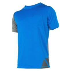 T-Shirt Quickdry Manches Courtes - Bleu