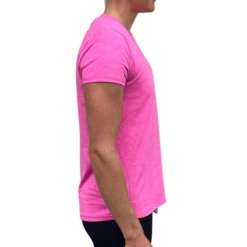 T-shirt Da Donna UV Performance Tech Rosa VAIKOBI -ORANGEMARINE t shirt uv performance tech femme rose vaikobi 1