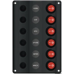 QUADRO ELETTRICO WAVE DESIGN 4 - 6 E 8 INTERRUTTORI -ORANGEMARINE tableau electrique wave design 1