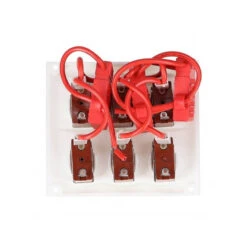 QUADROIMPERMEABILEBIANCA6 INTERRUTTORI -ORANGEMARINE tableau etanche blanc 6 interrupteurs 1