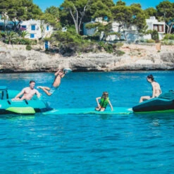 TAPIS FLOTTANT JOBE MANTA -ORANGEMARINE tapis flottant jobe manta 3