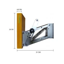Tavoletta Porta Motore Inox Legno -ORANGEMARINE tavoletta porta motore inox legno 3