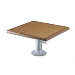 Tavolo In Teak Con Slitta A Movimento Orbitale E Piede Regolabile In 3 Altezze 8 Tavolo In Teak Con Slitta A Movimento Orbitale E Piede Regolabile In 3 Altezze -ORANGEMARINE tavolo in teak con slitta a movimento orbitale e piede regolabile in 3 altezze 1