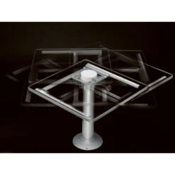 Tavolo In Teak Con Slitta A Movimento Orbitale E Piede Regolabile In 3 Altezze 9 Tavolo In Teak Con Slitta A Movimento Orbitale E Piede Regolabile In 3 Altezze -ORANGEMARINE tavolo in teak con slitta a movimento orbitale e piede regolabile in 3 altezze 2