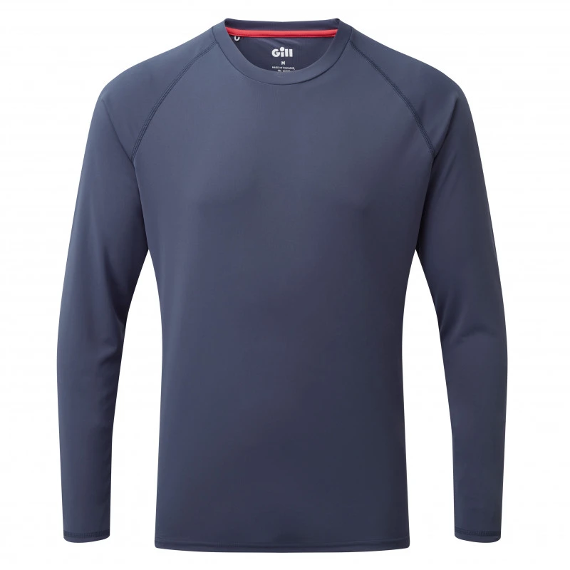 Maglia Maniche Lunghe Protezione UV 50+ Uomo GILL - Blu Oceano 3 Maglia Maniche Lunghe Protezione UV 50+ Uomo GILL - Blu Oceano