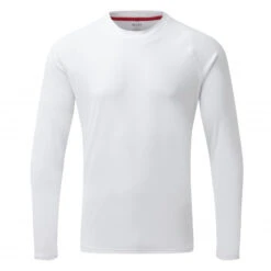 T-shirt Maniche Lunghe Protezione UV 50+ Per Uomo - Bianca UV011 - GILL