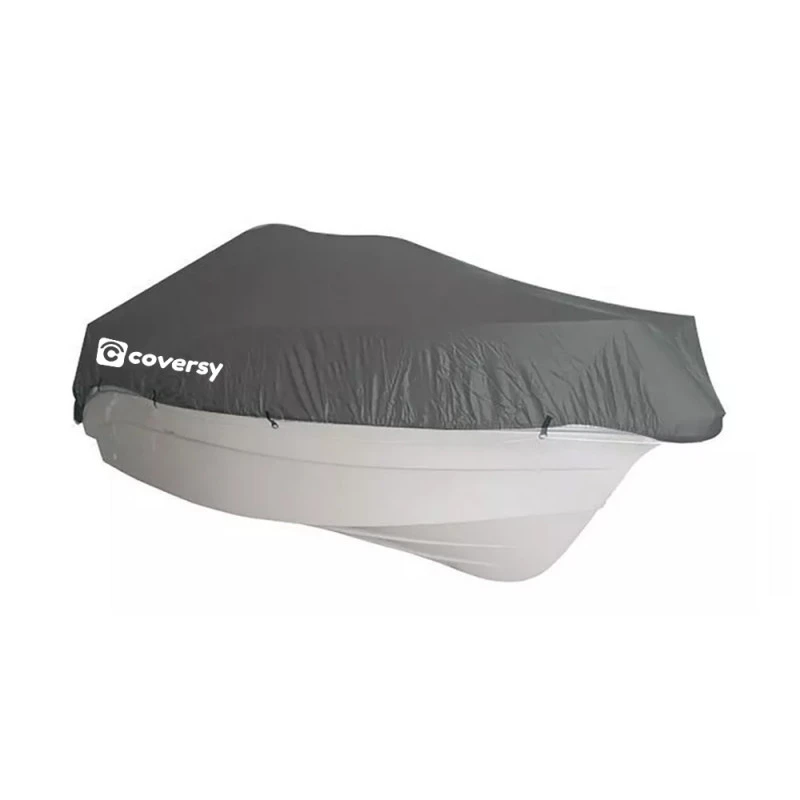 Telo Copri Barca A Motore Grigio - COVERSY 4 Telo Copri Barca A Motore Grigio - COVERSY - immagine 2
