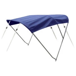 Tendalino 3 Archi Acciaio INOX BLU - Larghezza 165/180 Cm - Altezza 140 Cm -ORANGEMARINE