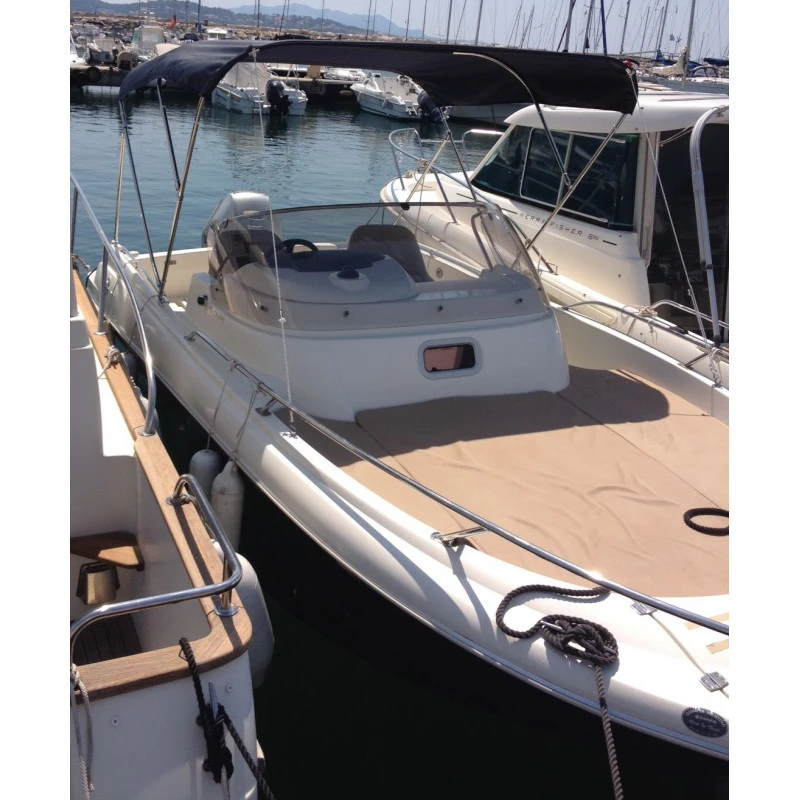 Tendalino 3 Archi Acciaio INOX - Larghezza195/210 Cm - Orangemarine 8 Tendalino 3 Archi Acciaio INOX - Larghezza195/210 Cm - Orangemarine - immagine 6