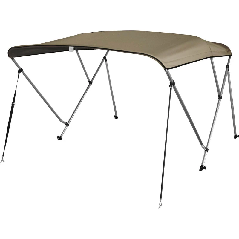 Tendalino 3 Archi In Alluminio Rinforzato Beige - Larghezza 155 -168 X Altezza 117 Cm - COVERSY 3 Tendalino 3 Archi In Alluminio Rinforzato Beige - Larghezza 155 -168 X Altezza 117 Cm - COVERSY