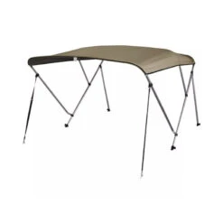 Tendalino 3 Archi In Alluminio Rinforzato Beige - Larghezza 185-198 X Altezza 137 Cm - COVERSY