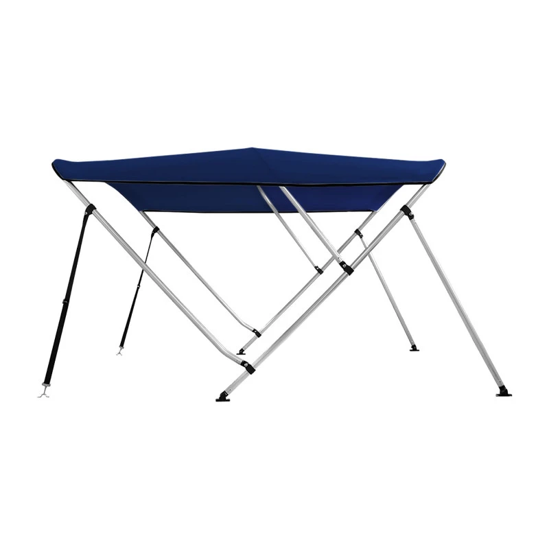 Tendalino 3 Archi In Alluminio Rinforzato Blu Navy - Larghezza 155-168 X Altezza 117 Cm - COVERSY 4 Tendalino 3 Archi In Alluminio Rinforzato Blu Navy - Larghezza 155-168 X Altezza 117 Cm - COVERSY - immagine 2