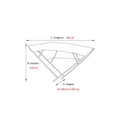 Tendalino In Alluminio 3 Archi Bianco - Larghezza 180/205 Cm - Altezza 110 Cm - ORANGEMARINE 11 Tendalino In Alluminio 3 Archi Bianco - Larghezza 180/205 Cm - Altezza 110 Cm - ORANGEMARINE -ORANGEMARINE tendalino in alluminio 3 archi bianco larghezza 180205 cm orangemarine 4