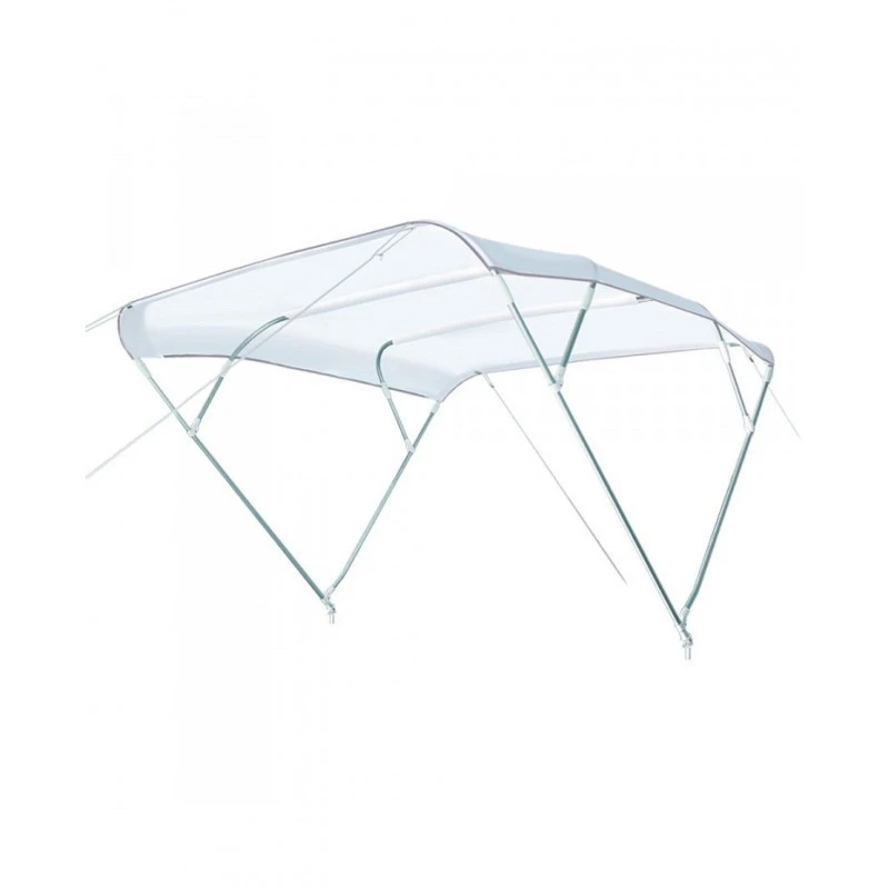 Tendalino In Alluminio 4 Archi Bianco - Larghezza 195/220 Cm - Altezza 140 Cm - ORANGEMARINE 3 Tendalino In Alluminio 4 Archi Bianco - Larghezza 195/220 Cm - Altezza 140 Cm - ORANGEMARINE