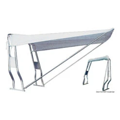 Tendalino Telescopico Per Roll Bar Bianco - OSCULATI