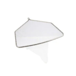 GUADINO RETTANGOLO IN ACCIAIO INOX 60 X 75 CM - RETE SINGOLA 35/40 - FILETTO M20