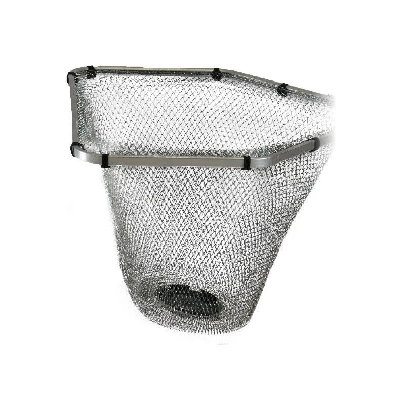 TESTA GUADINO 455 MM - RETE ACCIAIO INOX 1 MM - ATTACCO A CLIP 3 TESTA GUADINO 455 MM - RETE ACCIAIO INOX 1 MM - ATTACCO A CLIP