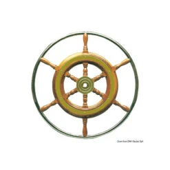 Timone Con Cerchio Inox Cm 42