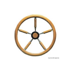 Timone Inox E Legno 400mm
