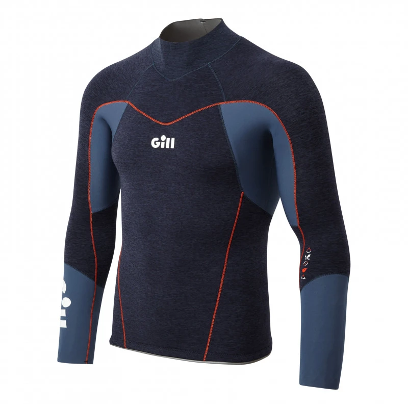Top In Neoprene 3,5 Mm GILL Race - Blu Scuro 4 Top In Neoprene 3,5 Mm GILL Race - Blu Scuro - immagine 2