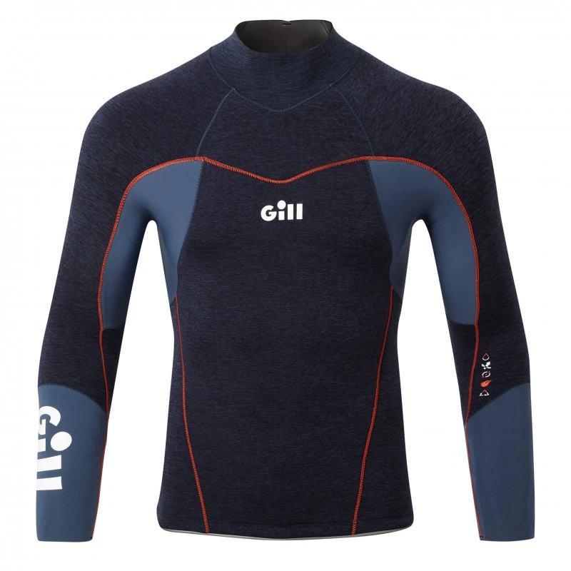 Top In Neoprene 3,5 Mm GILL Race - Blu Scuro 3 Top In Neoprene 3,5 Mm GILL Race - Blu Scuro