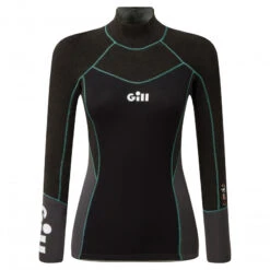 Top In Neoprene Ecoflex 2,5mm Zentherm Per Deriva GILL- Nero