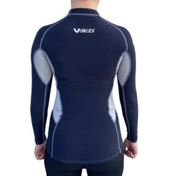 HYDROFLEX Top Idrorepellente Unisex Blu Navy VAIKOBI -ORANGEMARINE top ml hydroflex sous couche hydrophobe bleu marine vaikobi 4