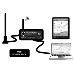 Transpondeur AIS Portable NOMAD Classe B Avec USB Et WIFI (GPS Intégré) - DIGITAL YACHT -ORANGEMARINE transpondeur ais portable nomad classe b avec usb et wifi gps integre digital yacht 1