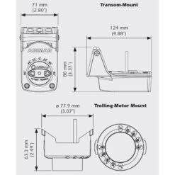 RAYMARINE Trasduttore Bi-funzione Specchio Di Poppa P48 7 RAYMARINE Trasduttore Bi-funzione Specchio Di Poppa P48 -ORANGEMARINE trasduttore bi funzione specchio di poppa p48 2