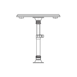 NUOVA RADE Tubi Telescopici Gambe Tavolo -ORANGEMARINE tubi telescopici gambe tavolo 2