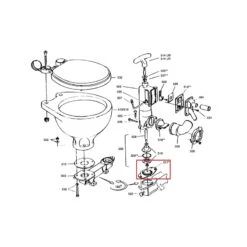 Valvola Di Base Per WC Manuale E A Baionetta