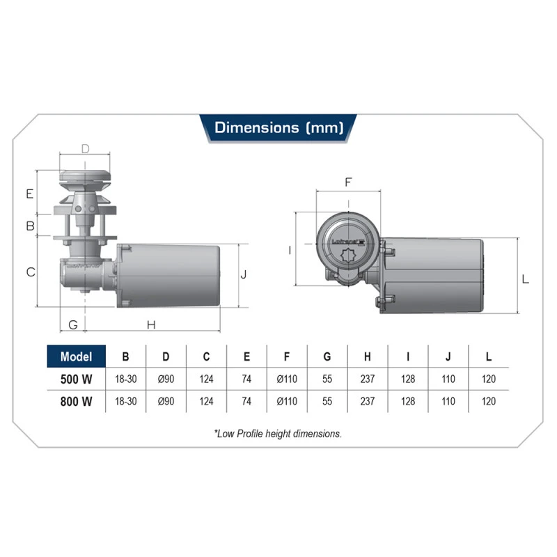 Verticale Sx1 800w 8 Mm Catena - Lofrans 4 Verticale Sx1 800w 8 Mm Catena - Lofrans - immagine 2
