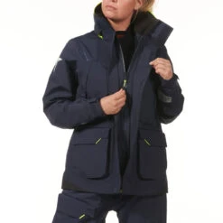 Giacca Costiera BR1 CHANNEL Da Donna Blu Navy - MUSTO -ORANGEMARINE veste de quart cotiere femme br1 channel bleu marine musto 3
