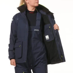 Giacca Costiera BR1 CHANNEL Da Donna Blu Navy - MUSTO -ORANGEMARINE veste de quart cotiere femme br1 channel bleu marine musto 4