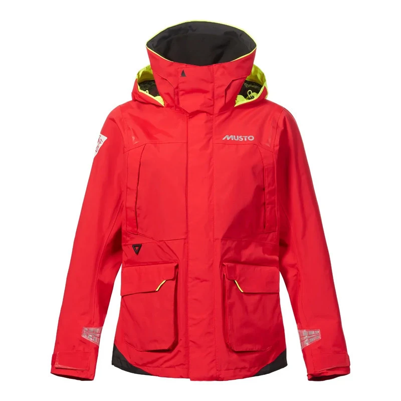 Veste De Quart Côtière Femme Br1 Channel Rouge - Musto 4 Veste De Quart Côtière Femme Br1 Channel Rouge - Musto - immagine 2