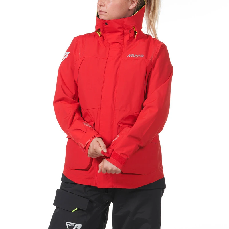 Veste De Quart Côtière Femme Br1 Channel Rouge - Musto 5 Veste De Quart Côtière Femme Br1 Channel Rouge - Musto - immagine 3